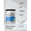 Horbäach Electrolyte Hydration Powder jar, lemon flavor, 16 oz, 454 g.
