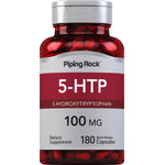 5-HTP, 100 mg, 180 Quick Release Capsules