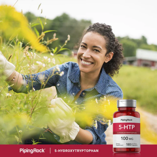 5-HTP, 100 mg, 180 Quick Release Capsules, 2  Bottles
