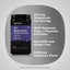 Product highlights graphic stating 220 mg Magnesium Per Serving, With Melatonin 5mg, L-Theanine, and GABA, Non-GMO and Gluten Free, Delicious Wildberry Flavor