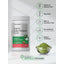 Organic Greens bottle: Gluten, Wheat, Soy, Milk, Lactose Free, No Artificial sweeteners or colors, Vegan Formula.