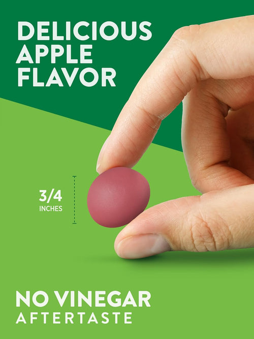 Apple Cider Vinegar (Delicious Apple), 600 mg (per serving), 75 Gummies