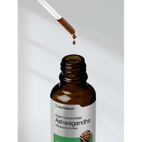 Ashwagandha Liquid Extract Alcohol Free, 2 fl oz (59 mL) Dropper Bottle