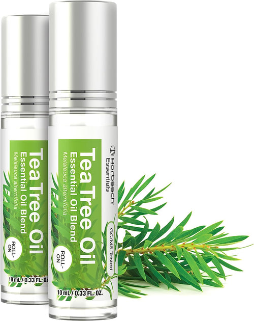 Tea Tree Essential Oil Roll-On Blend (2 Pack), 10mL / 0.33 fl.oz Roll-On