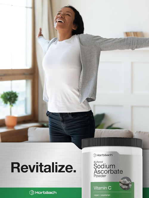 Sodium Ascorbate Buffered Vitamin C Powder, 16 fl oz (473 g) Bottle