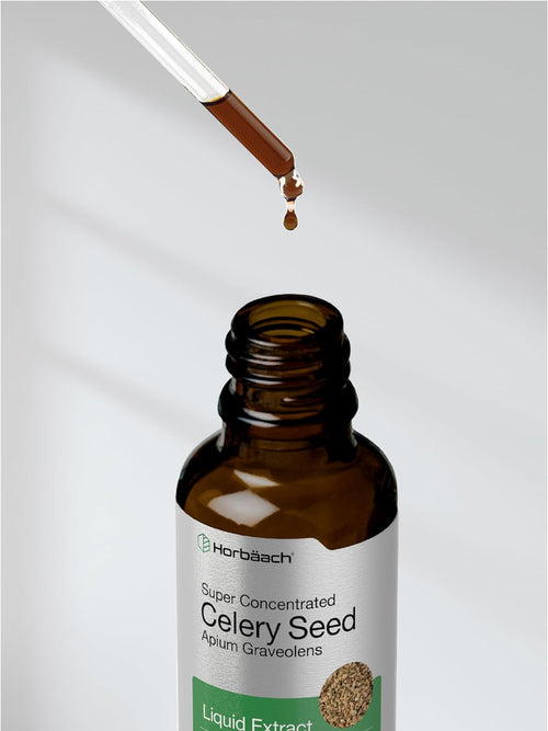 Celery Seed Liquid Extract, 2 fl oz (59 mL) Dropper Bottle