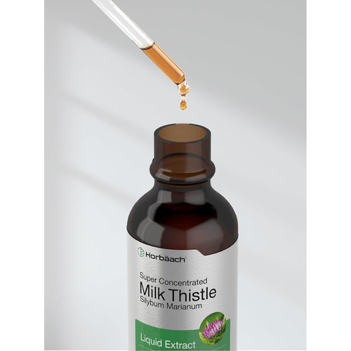 Milk Thistle Seed Liquid Extract Alcohol Free, 2 fl oz (59 mL) Dropper Bottle