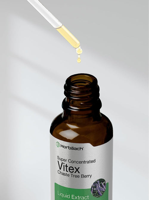 Chaste Tree Berry (Vitex) Liquid Extract  Alcohol Free, 2 fl oz (59 mL) Dropper Bottle