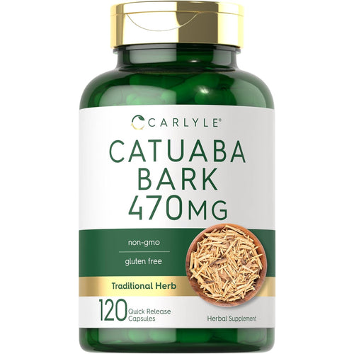 Catuaba Bark, 470 mg, 120 Quick Release Capsules