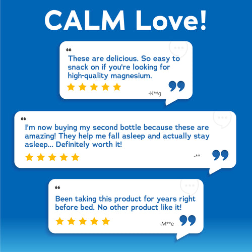 CALM Magnesium Glycinate, 300 mg (per serving), 120 Vegan Capsules