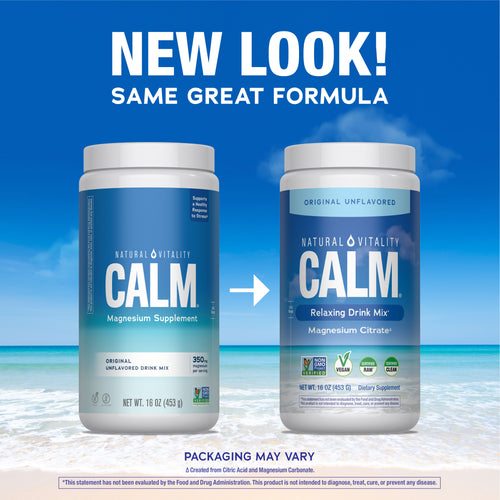 CALM Powder Unflavored, 16 oz (453 g)