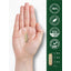 CL Asparagus 1600 mg capsule held in a hand, with a measurement showing it is 3/4 inch long.