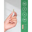 CL American Ginseng capsule, 3/4 in. long. Highest quality, ethically sourced, packaged, and lab tested in USA, GMP certified.