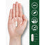 A hand holds a white capsule alongside a diagram indicating the capsule measures 3/4 inch.