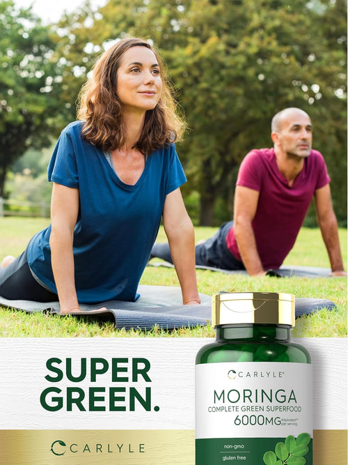 Moringa Oleifera, 6000 mg (per serving), 180 Quick Release Capsules