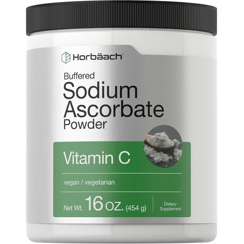 Sodium Ascorbate Buffered Vitamin C Powder, 16 fl oz (473 g) Bottle