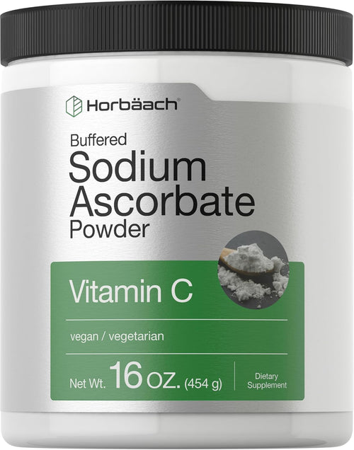 Sodium Ascorbate Buffered Vitamin C Powder, 16 fl oz (473 g) Bottle