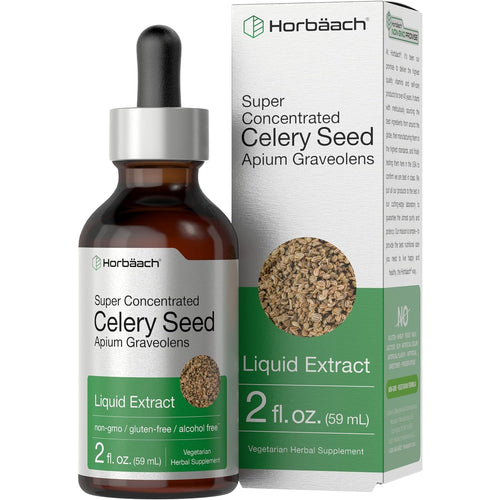 Celery Seed Liquid Extract, 2 fl oz (59 mL) Dropper Bottle