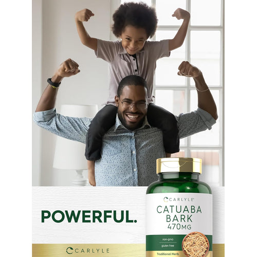 Catuaba Bark, 470 mg, 120 Quick Release Capsules