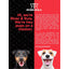 RIVER&RULA™ ad with two happy dogs, black & tan and white & brown, featuring text about dog supplements.