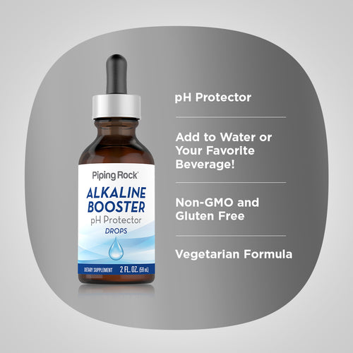 Alkaline Booster pH Protector Drops, 2 fl oz (59 mL) Dropper Bottle