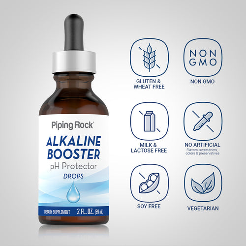 Alkaline Booster pH Protector Drops, 2 fl oz (59 mL) Dropper Bottle