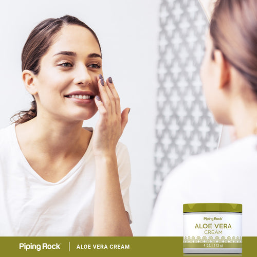 Aloe Vera Moisturizing Cream, 4 oz (113 g) Jar