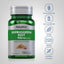 Ashwagandha Root bottle with icons indicating gluten, wheat, milk, lactose, soy free, non-GMO, and no artificial additives.