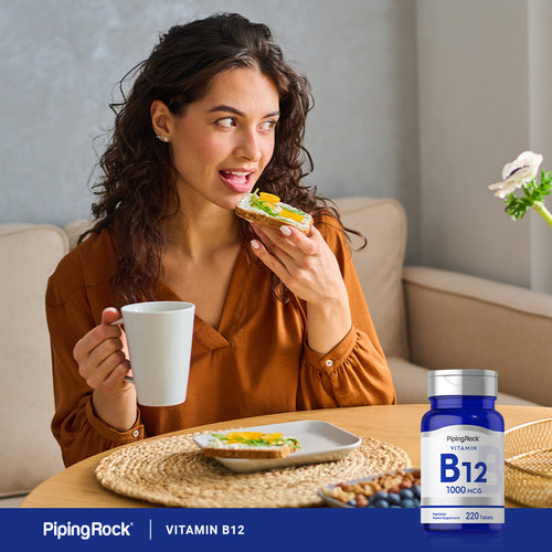 B-12, 1000 mcg, 220 Tablets