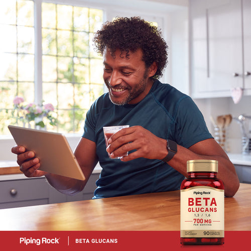 Beta 1,3/1,6-D-Glucan, 700 mg (per serving), 90 Quick Release Capsules