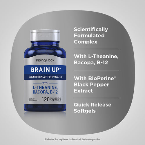 Brain Up, 120 Quick Release Softgels