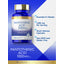 Graphic stating Essential B Vitamin, 1,000 mg Per Serving, Quick Release Capsules, Non-GMO and Gluten Free