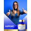 Woman giving two thumbs up with Carlyle Pantothenic Acid 1000 mg bottle and text stating SUPPORT.