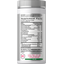 Back label / Supplement Facts panel with directions, vitamin and mineral amounts, Omega-3 fatty acids, and icons stating Gluten, Wheat, Yeast, Milk, Lactose, Artificial Flavor, Artificial Sweetener Free, Non-GMO