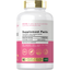 Back label / Supplement Facts showing Inositol (Myo-Inositol) 2,600 mg per serving, directions, other ingredients, quality badges, and dietary attribute icons.