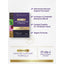 graphic stating Advanced Immune Support Formula, Includes a Complete Botanical Blend, Coated Caplets (3 x 10 Blister Pack), Vegan Formula, and 17-IN-1 Immune Support Formula