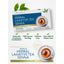 Graphic stating Helps with Occasional Constipation†, 1700 mg per Tea Bag, Caffeine Free, Non-GMO & Gluten Free, Premium Herbal Laxative Tea†, with Carlyle Herbal Laxative Tea Senna box and cup of tea