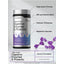 Graphic stating Triple Action Formula, 250 mg Prebiotic Blend, Features 18 Enzymes, Vegetarian Capsules