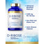 Carlyle D-Ribose 3,200 mg supplement graphic featuring a blue bottle with 180 quick-release capsules.