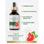 Product graphic stating Traditional Herb, Alcohol Free Formula, Non-GMO and Gluten Free, Convenient Liquid Extract, Liquid Grapefruit Seed Extract.