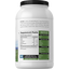 Back label / Supplement Facts panel for Plant Protein Concentrate powder with directions, amino acid profile, and dietary attributes