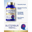 Graphic stating Therapeutic Grade, Naturally-Occurring Petasins, Pyrrolizidine Alkaloid (PA) Free Formula, Quick Release Capsules