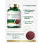 Graphic stating Therapeutic Grade, With Policosanol for Additional Support, Quick Release Capsules, Non-GMO and Gluten Free
