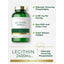 Graphic stating Naturally Occurring Phospholipids, 2,400 mg Per Serving, Non-GMO and Gluten Free, Quick Release Softgels, with Carlyle Lecithin 2400MG bottle