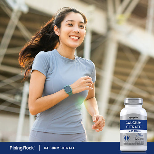 Calcium Citrate 630 mg (per serving) Plus D3 500 IU, 220 Coated Caplets
