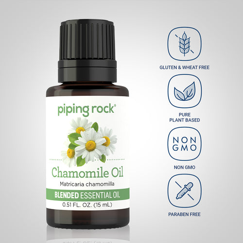 Chamomile Essential Oil Blend, 1/2 fl oz (15 mL) Dropper Bottle