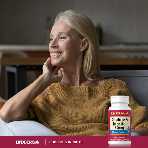 Choline & Inositol 500 mg, 100 Quick Release Capsules