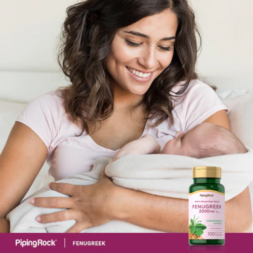 Fenugreek, 2000 mg (per serving), 100 Quick Release Capsules, 2  Bottles