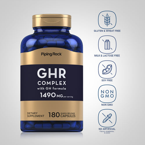 GHR Complex, 1490 mg (per serving), 180 Quick Release Capsules