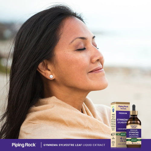 Gymnema Sylvestre Leaf Liquid Extract Alcohol Free, 4 fl oz (118 mL) Dropper Bottle